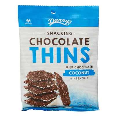 Danny's Milk Chocolate Thins - Coconut 140g