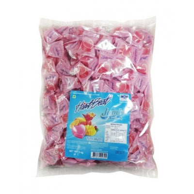 Hartbeat Jumbo Love Candy Tutti Frutti Flavour 1kg (approx. 166 pieces)