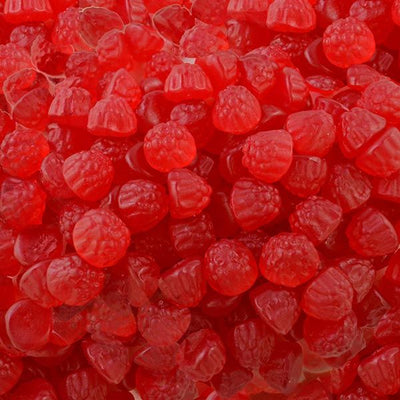 1kg Raspberries Lollies