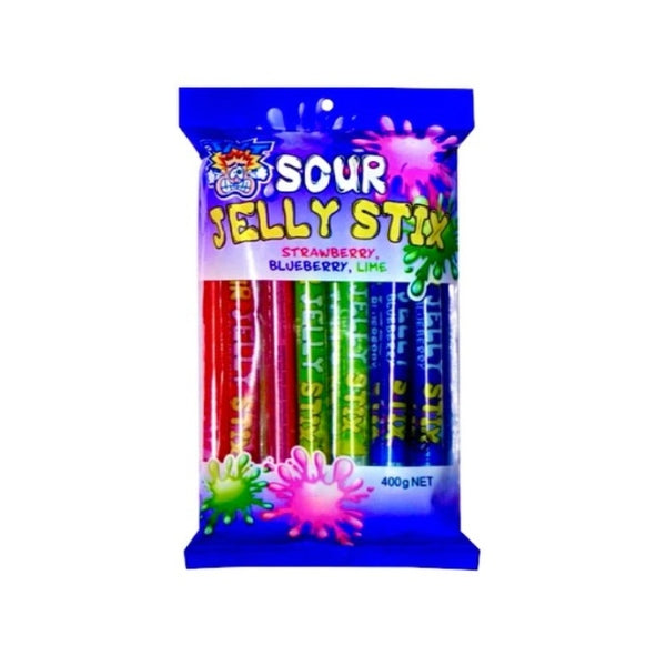 20pk TNT Assorted Sour Jelly Stix Bag